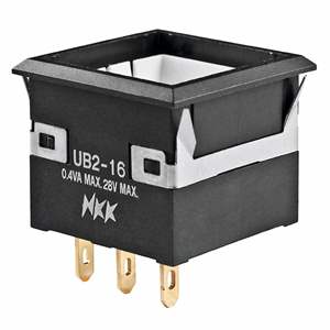 UB16KKW01N-A NKK Switches – Price, Stock & Datasheet