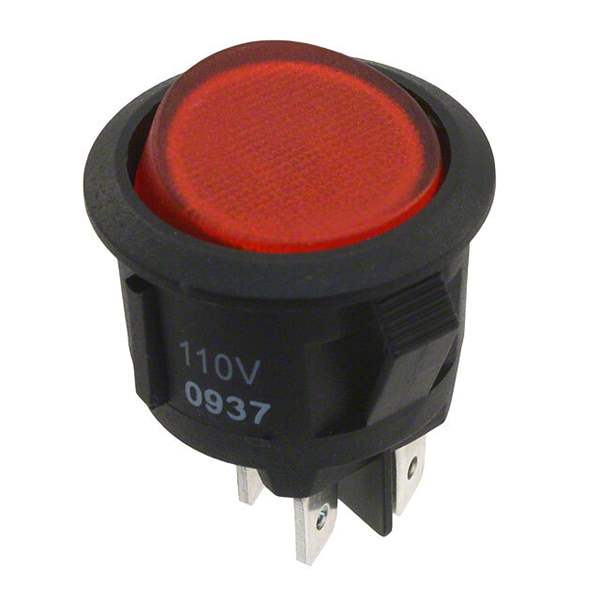 R5BBLKREDGF2 E-Switch – Price, Stock & Datasheet