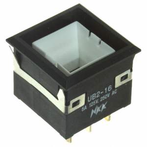 UB16KKW01N-B NKK Switches – Price, Stock & Datasheet